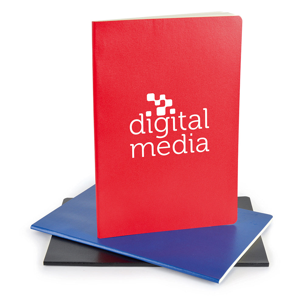 A5 Exercise Book Notebooks Black and White London