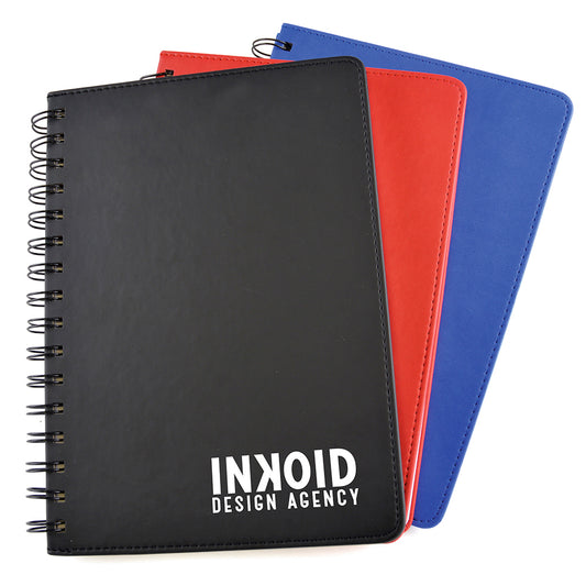 A5 Salerno Notebook Notebooks Black and White London