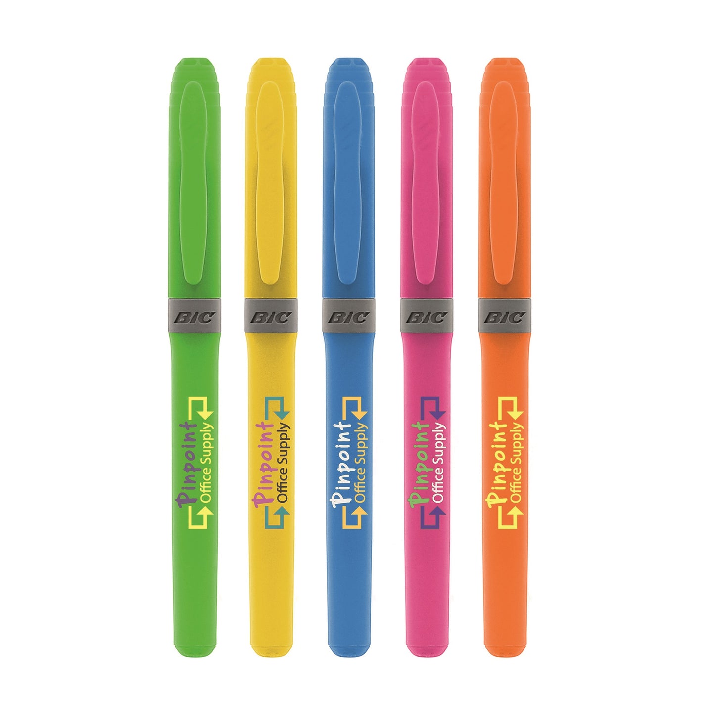 BIC® Brite Liner® Grip Highlighter Highlighters Black and White London