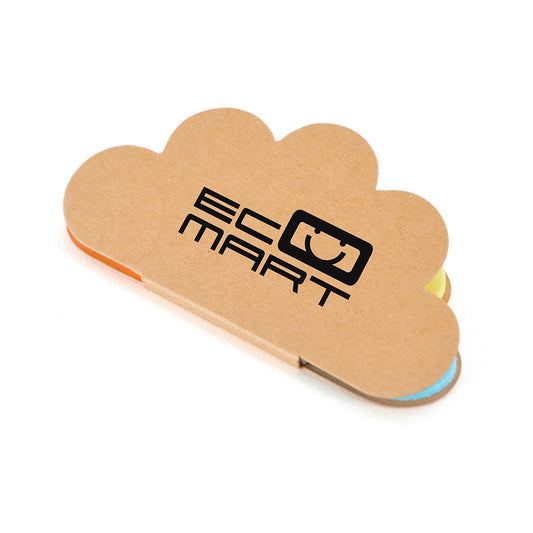 Cloud Sticky Note Set Notepads & Sticky Notes Black and White London