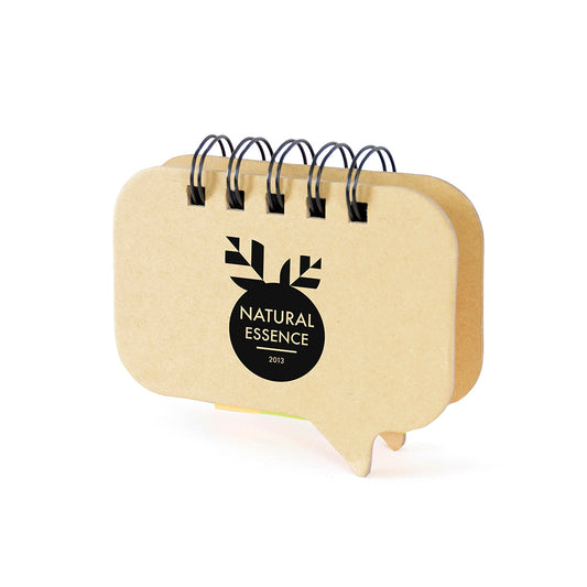 Allington Spiro Bound Flag & Sticky Note Set Notepads & Sticky Notes Black and White London