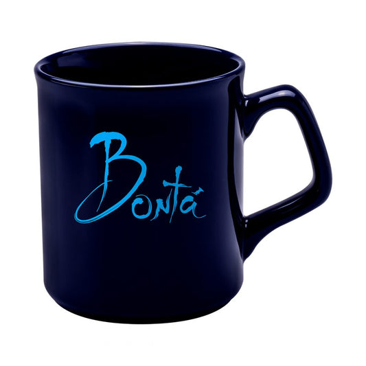 Sparta Midnight Blue Blue Ceramic Mugs Black and White London