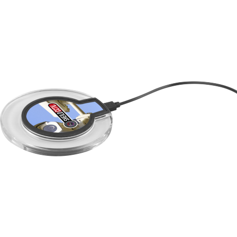 Hawk Wireless Charger  Black and White London