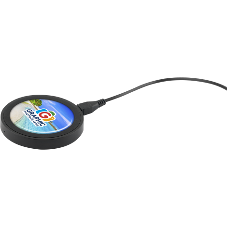 Mirage Wireless Charger  Black and White London