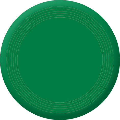 Large Recycled Frisbee Games Black and White London