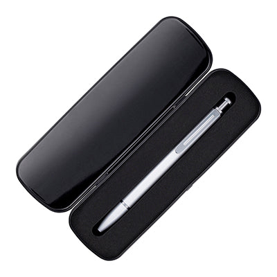 Metal Box for 1 Pen Black and White London