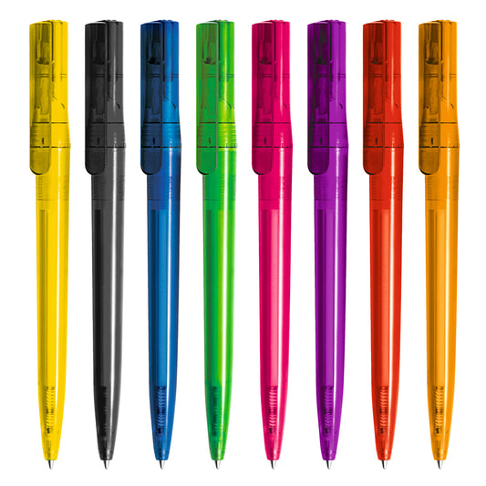 Surfer PET Ball Pen Pens Black and White London