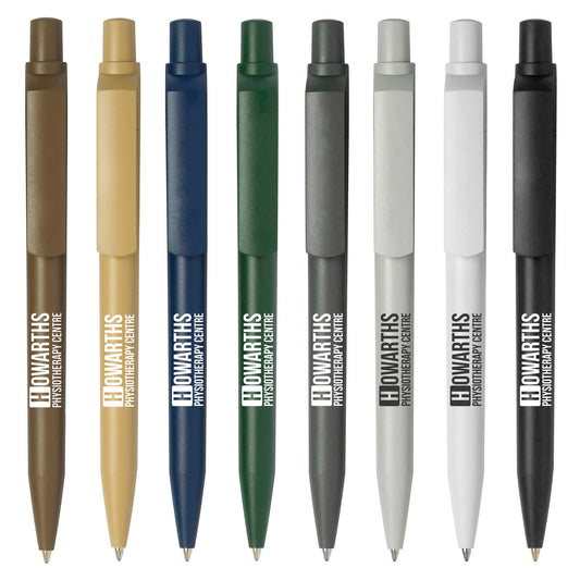 Matte Recycled Ball Pen Pens Black and White London