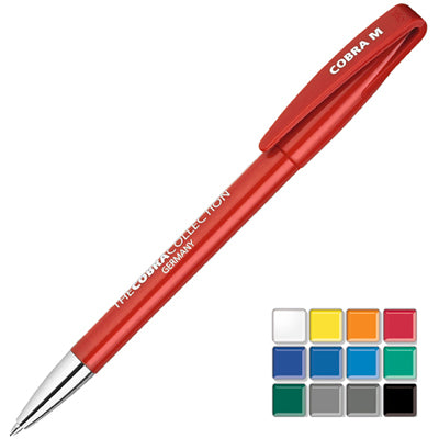 Cobra M Ball Pen  Black and White London