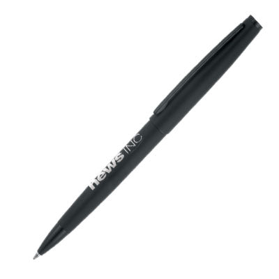 Panther Softfeel Ball Pen Metal Pens Black and White London