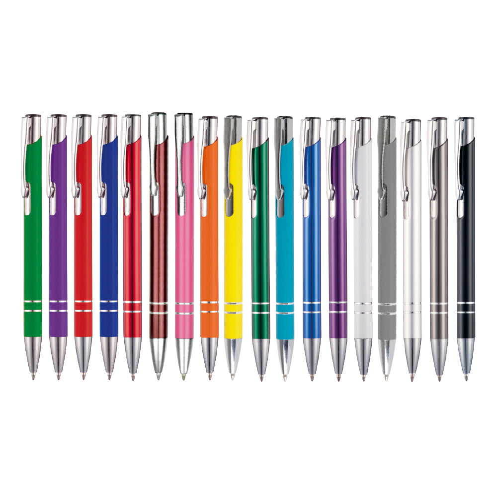 Beck Ball Pen Metal Pens Black and White London