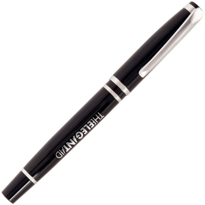Valentino Noir Roller Pen  Black and White London