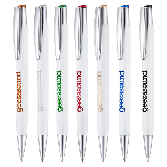 Radiant Metal Pen  Black and White London