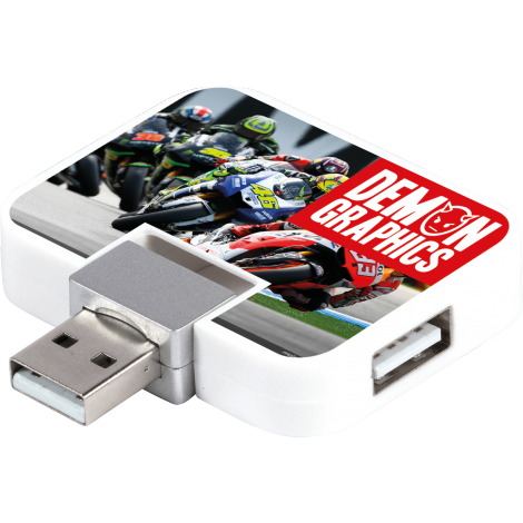 Selecta USB Hub Black and White London