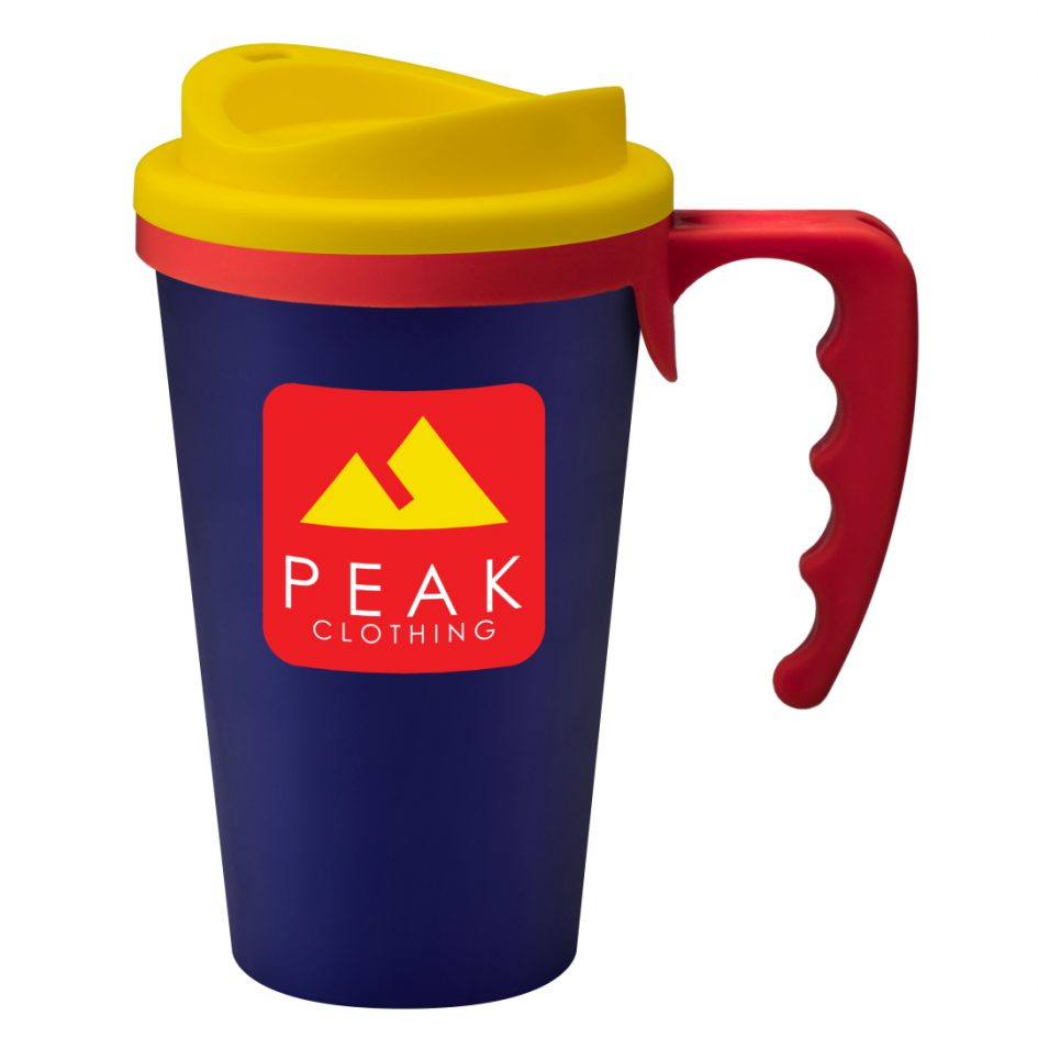 Universal Mug Blue Drinkware Black and White London