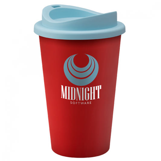 Universal Tumbler Red Drinkware Black and White London