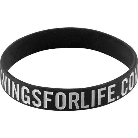 Embossed with Printed Infill Silicone Wristbands    