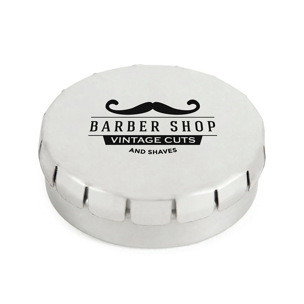 Mini Click Clack Mint Tin Mints Black and White London