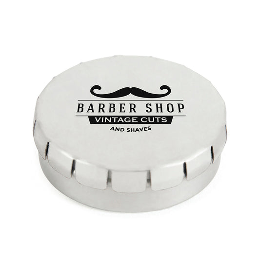 Mini Click Clack Mint Tin Mints Black and White London