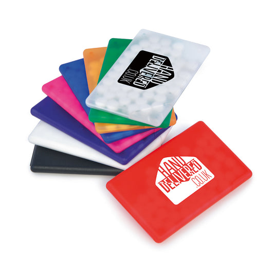 Mint Card Mints Black and White London