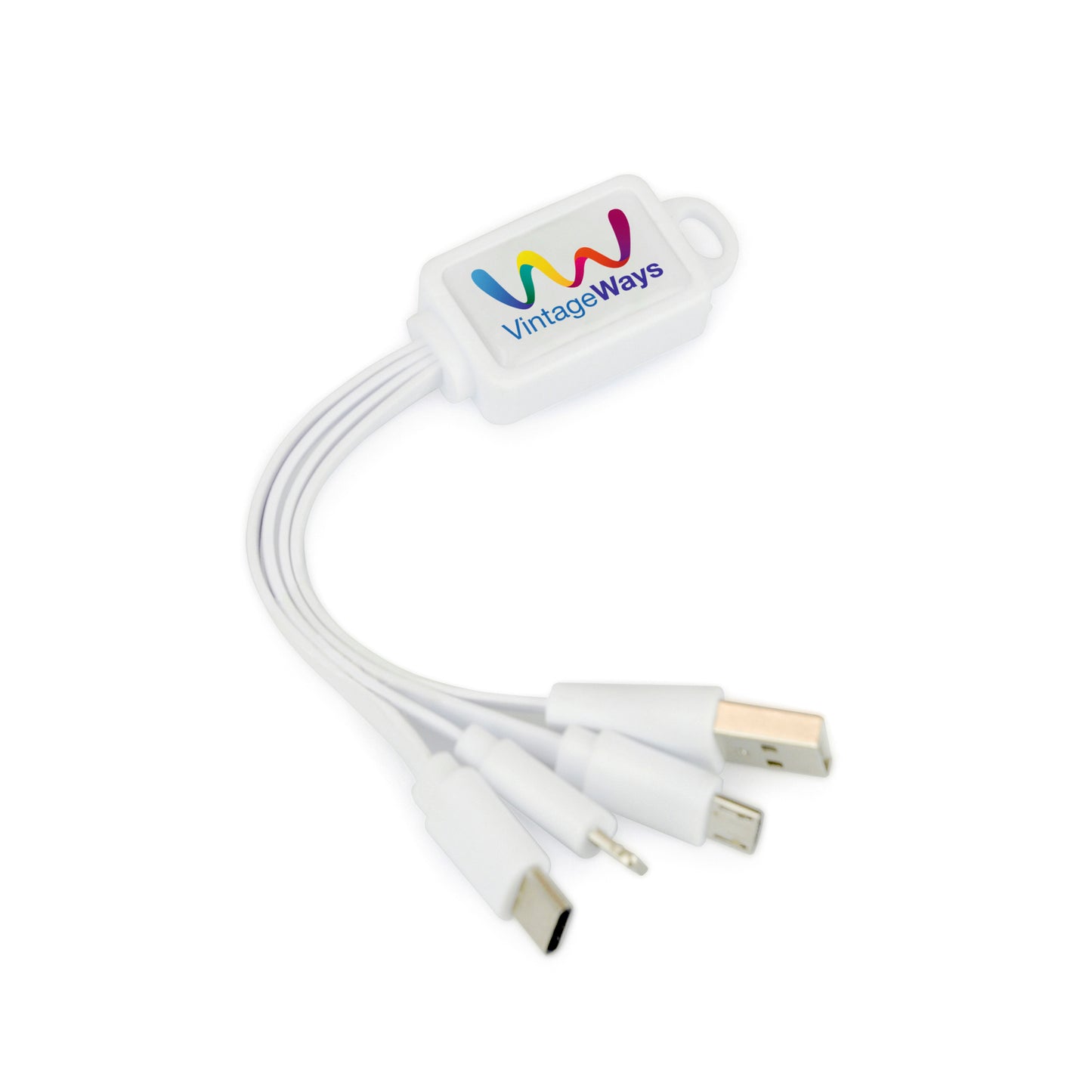 Tucker 3-in-1 Charger Black and White London