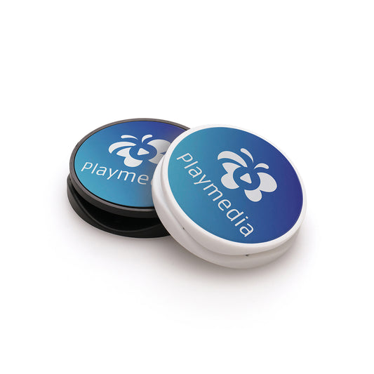 Pull-Up Phone Stand  Black and White London