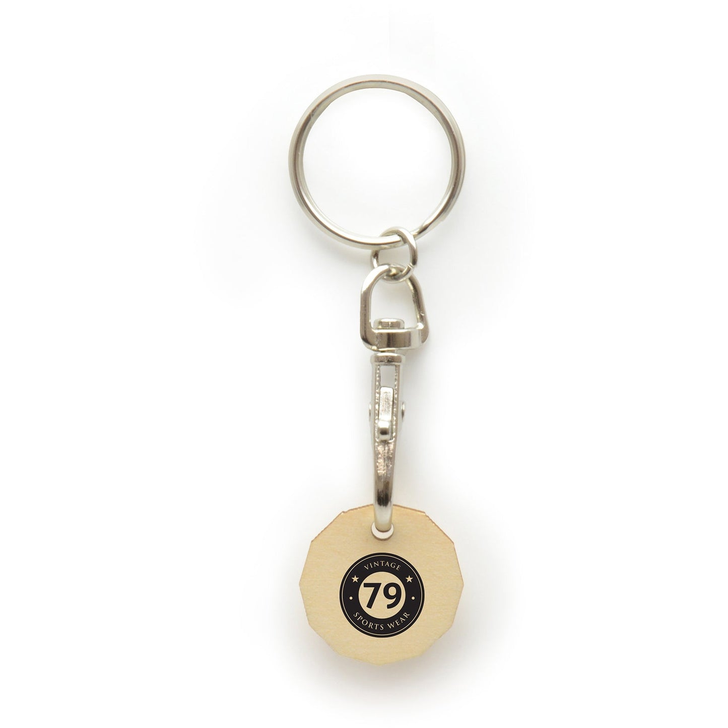 Wooden Trolley Coin Black and White London