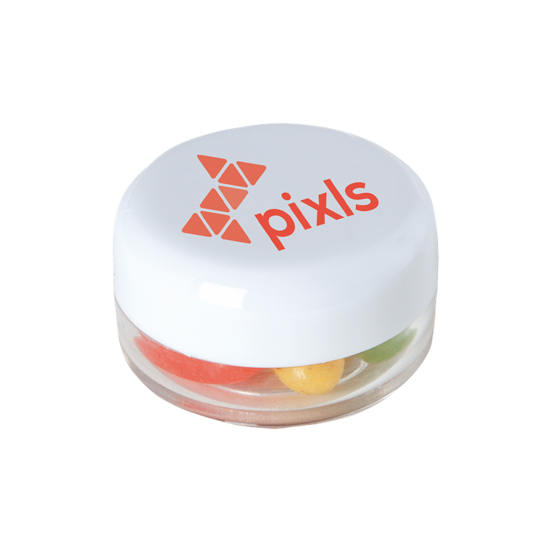 Small pot with jelly beans Black and White London