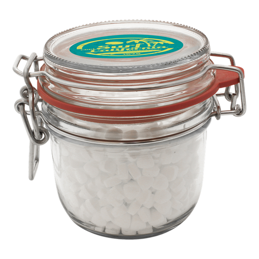 480g Glass jar filled with extra strong mints Sweets & Confectionery   