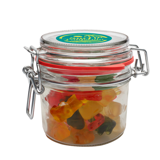 475g Glass jar filled with gummy bears Sweets & Confectionery   
