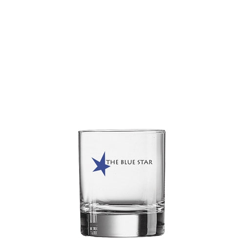 Islande Rocks Glass (200ml/6.7oz) Glassware Black and White London