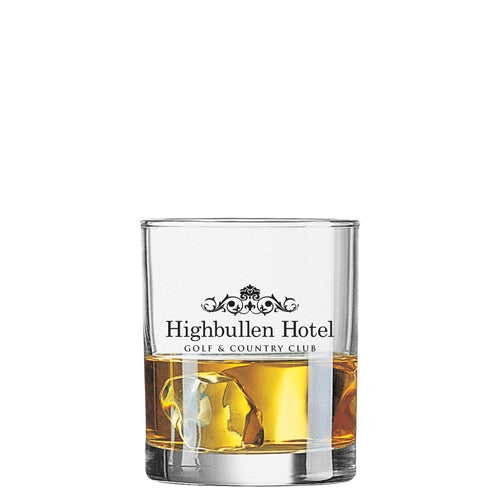 Princesa Rocks Glass (320ml/10.5oz) Glassware Black and White London