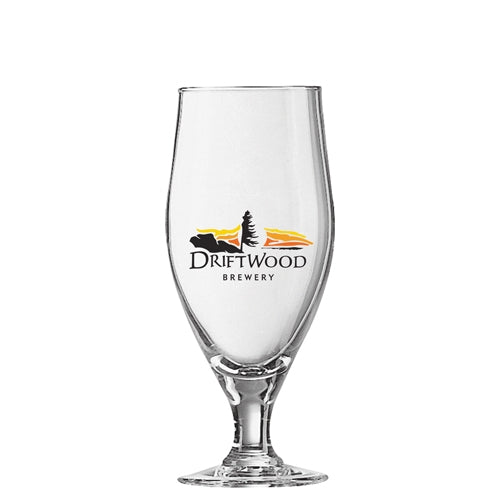 Cervoise Stemmed Beer Glass (500ml/17oz) Glassware Black and White London