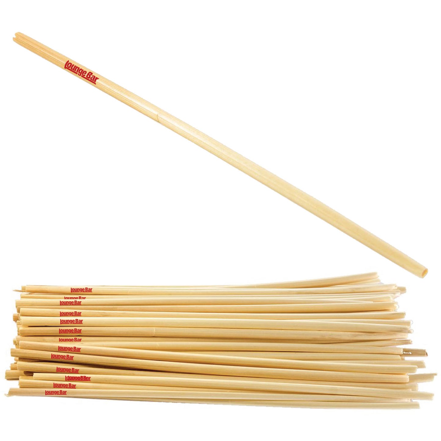 Natural Wheat Drinking Straws (145ml) Wheat Straws Black and White London