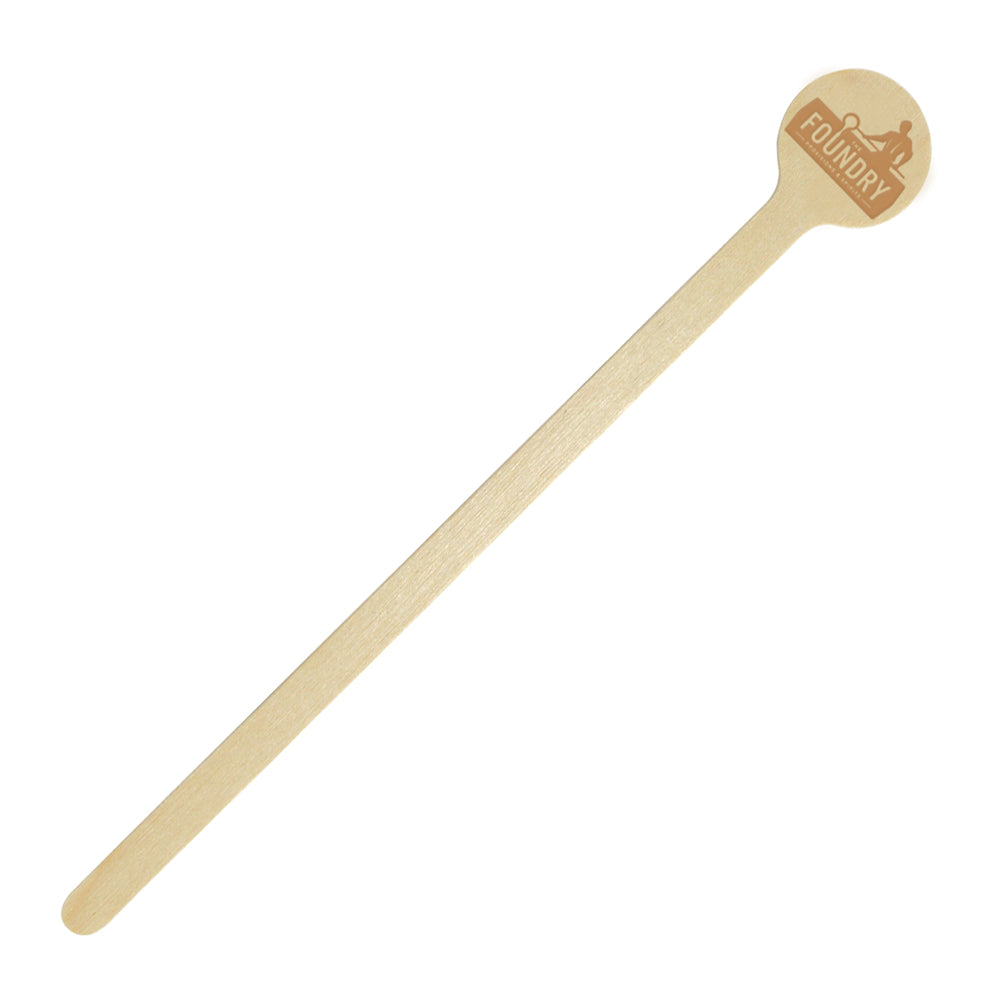 Wooden Disc Stirrers Stirrers Black and White London