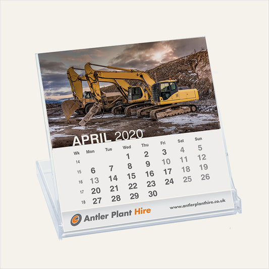 Micro Case Calendar  Black and White London