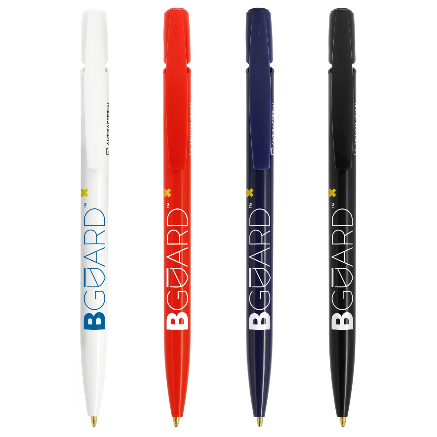 BIC® Media Clic BGUARD™ Antibacterial ballpen Antibacterial logo BIC® Stationery Black and White London