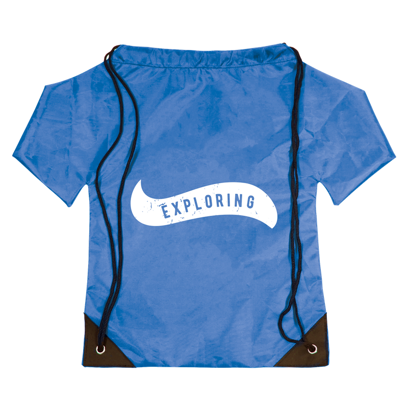 Nylon backpack T-shirt Black and White London