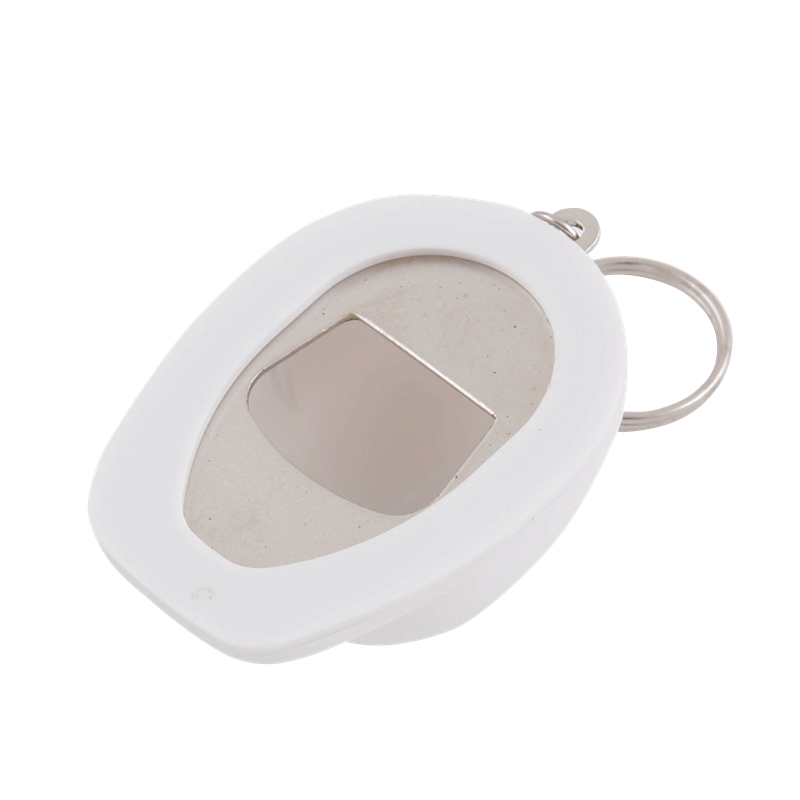 Hard hat bottle opener and key chain  Black and White London