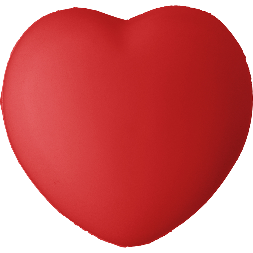 Anti Stress Heart in Red Stress Balls & Shapes   