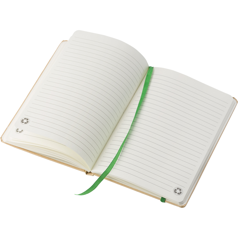 Recycled Paper Notebook  Black and White London
