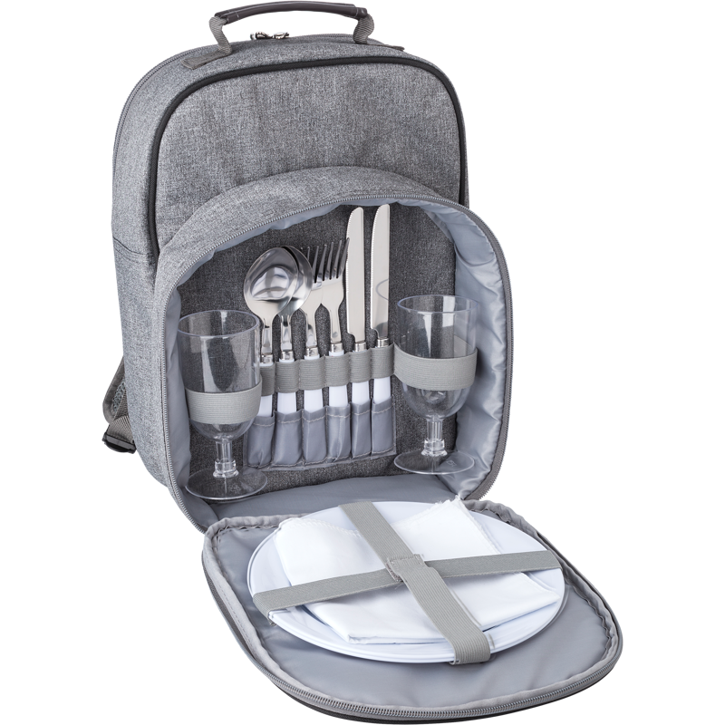 Picnic Cooler Bag  Black and White London