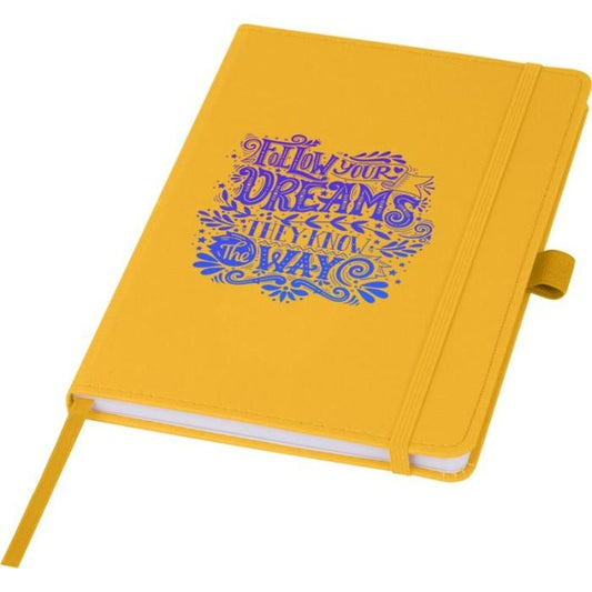 Thalaasa Ocean Bound Plastic Hardcover Notebook  Black and White London