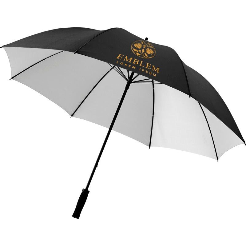 Lumetta Golf Umbrella 30" Umbrellas Black and White London