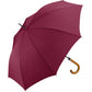 Wood Crook Regular Walker Umbrella  Black and White London