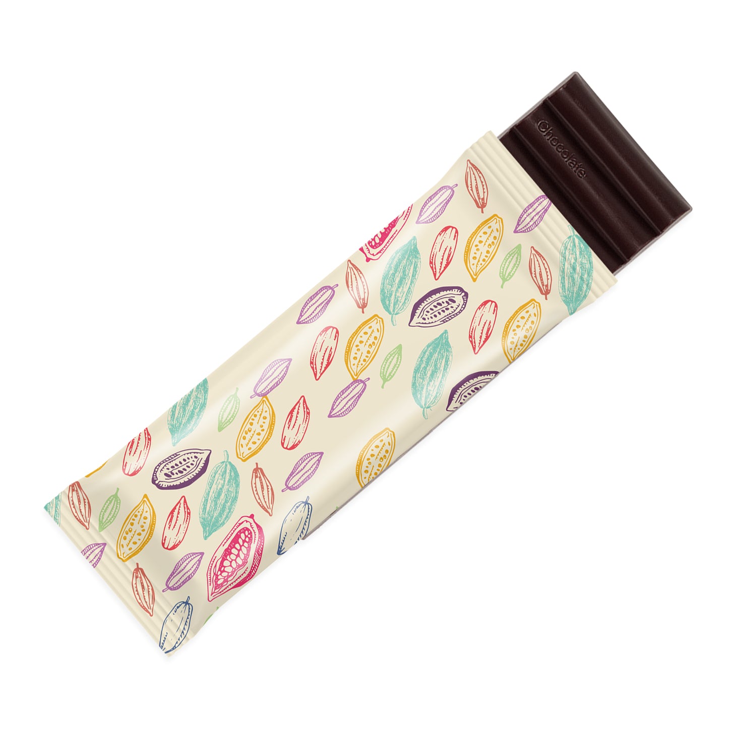 12 Baton Bar - Vegan Dark Chocolate - 70% Cocoa Black and White London