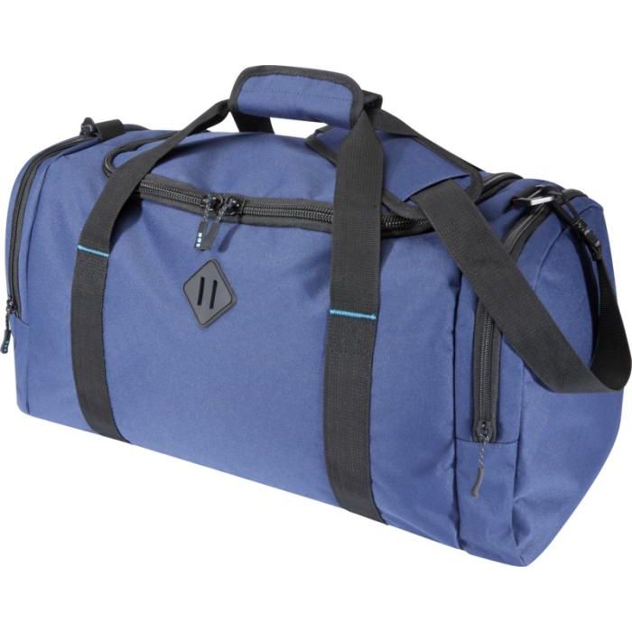 REPREVE® Our Ocean™ GRS RPET Duffel Bag 35L  Black and White London