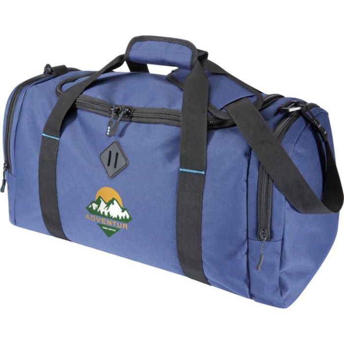 REPREVE® Our Ocean™ GRS RPET Duffel Bag 35L  Black and White London