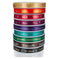 Satin Ribbon  Black and White London