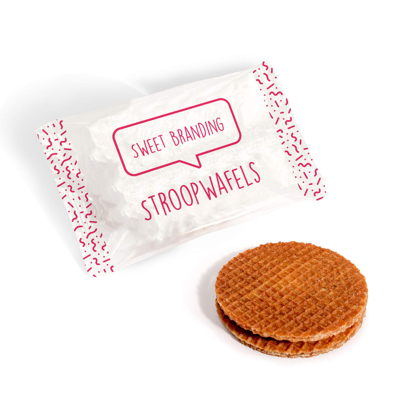 Flow Wrap - Stroopwafels - x2 Black and White London